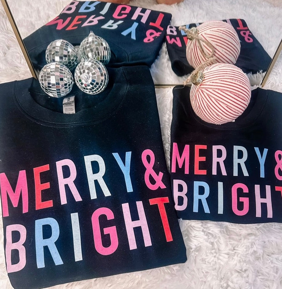 Merry & Bright Sweatshirt