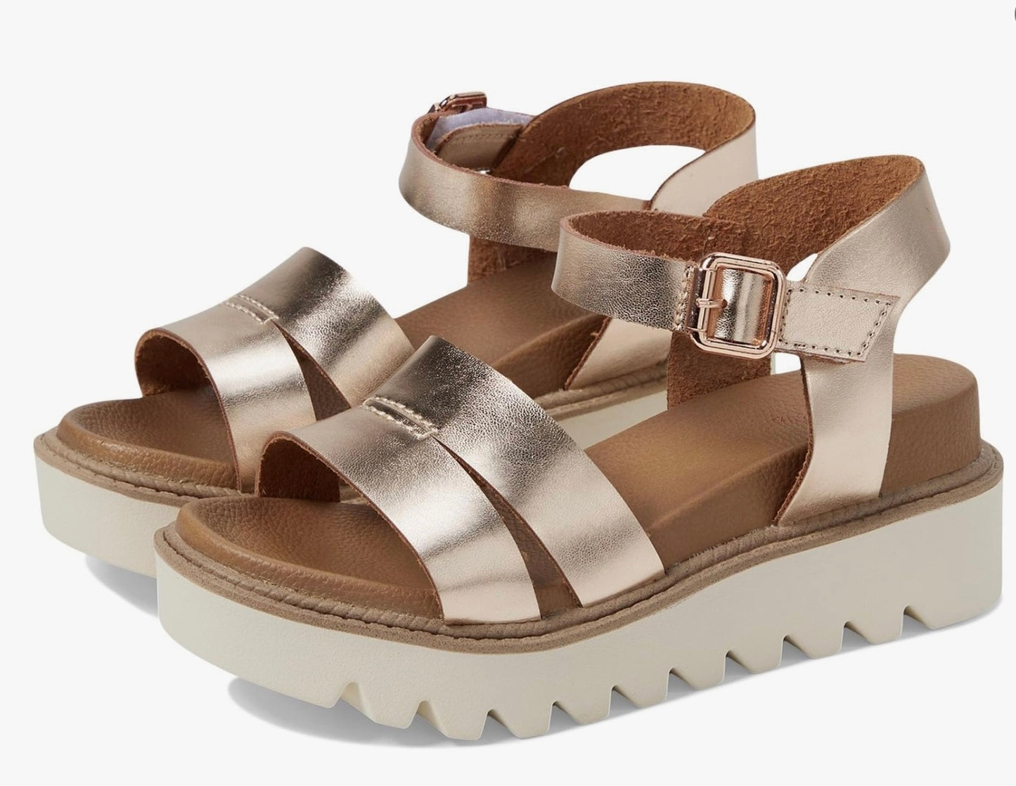 Mia Fayte Rose Gold Sandals