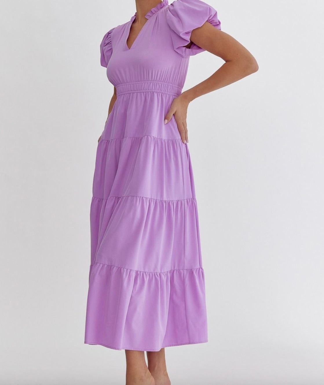 Lavender Maxi Dress by Entro Emmie G's Tween Boutique Lavender Maxi Dress by Entro Emmie G's Tween Boutique