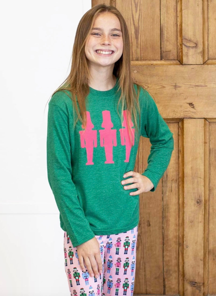 Youth Nutcracker Long Sleeve Top