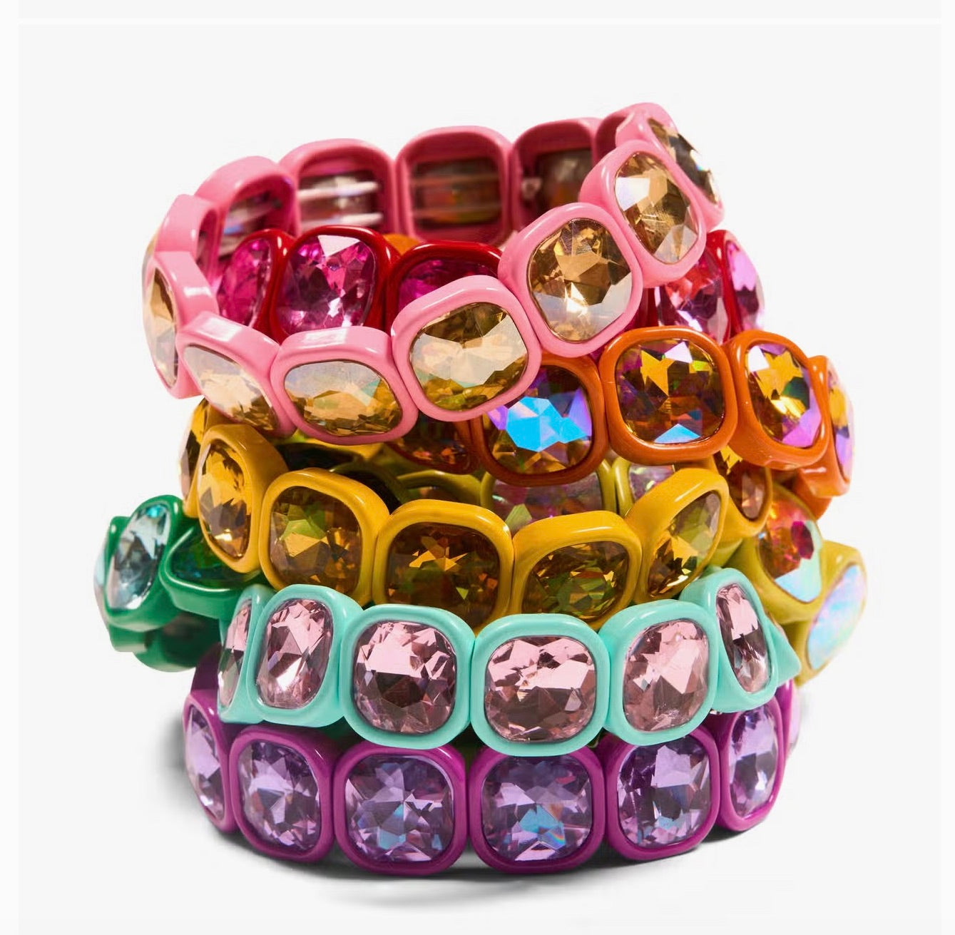Ice Crystal Bracelet Collection