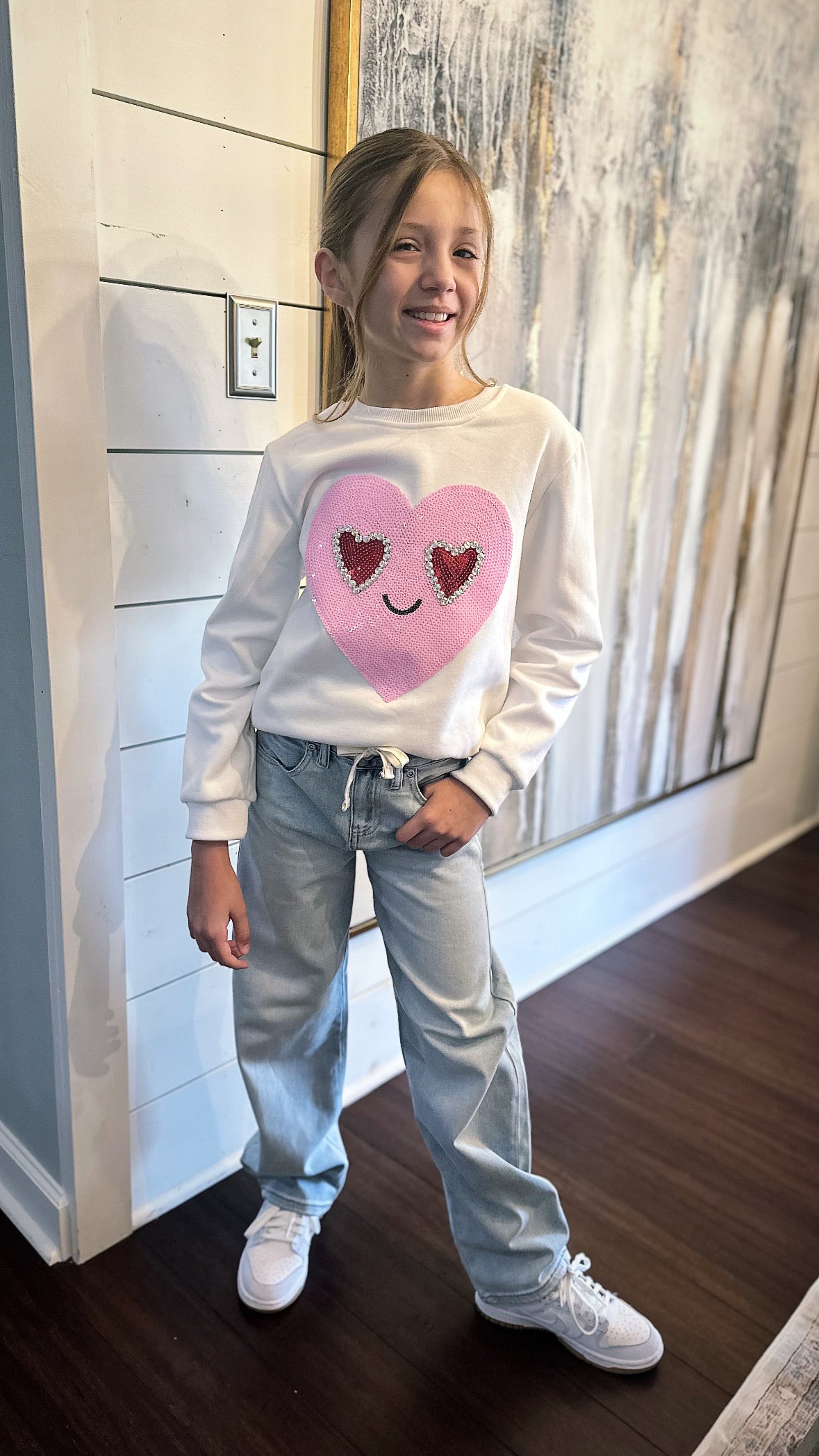 Tractr Drawstring Wide Leg Pant