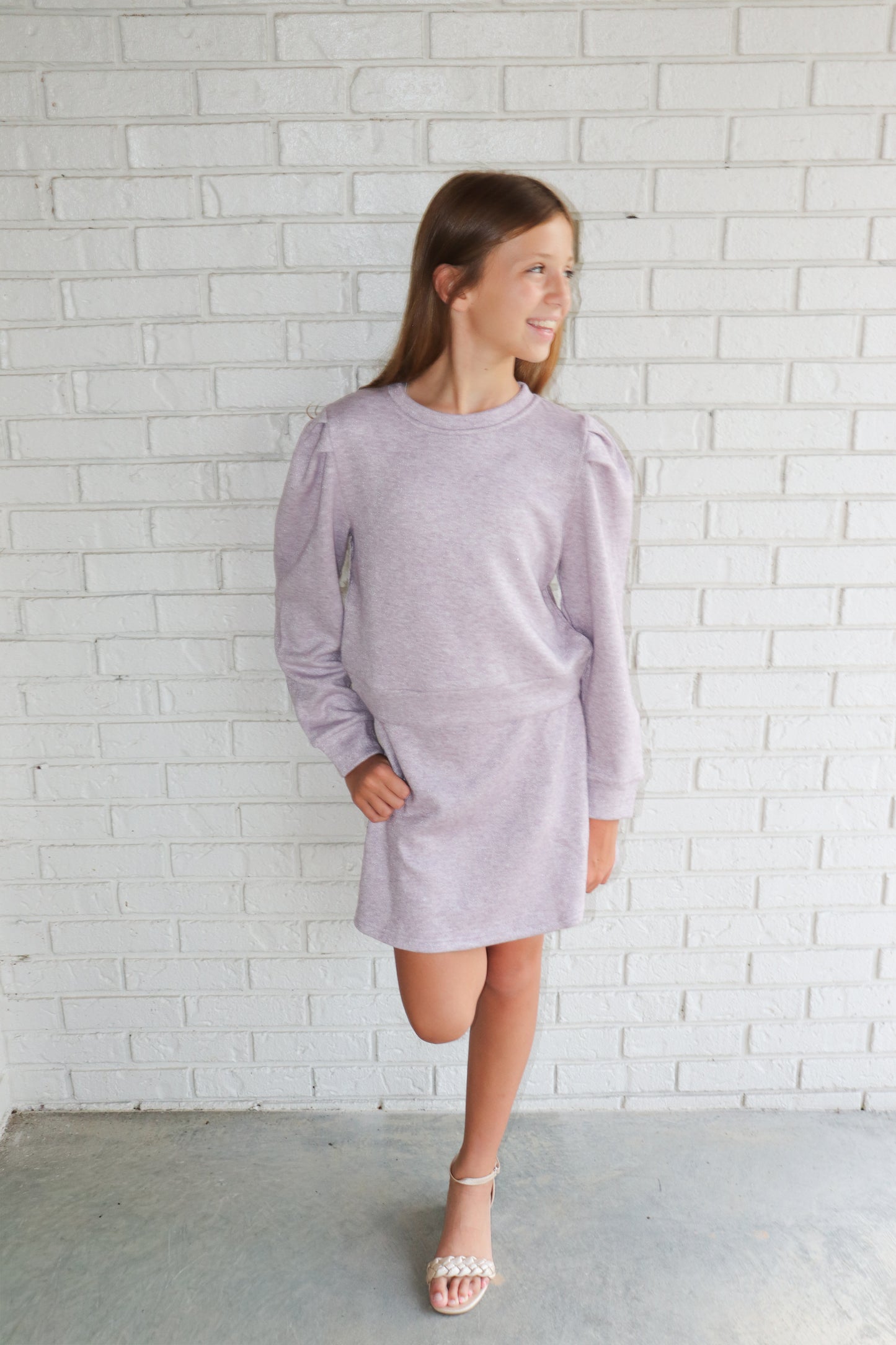 PLEAT Peyton Sweater