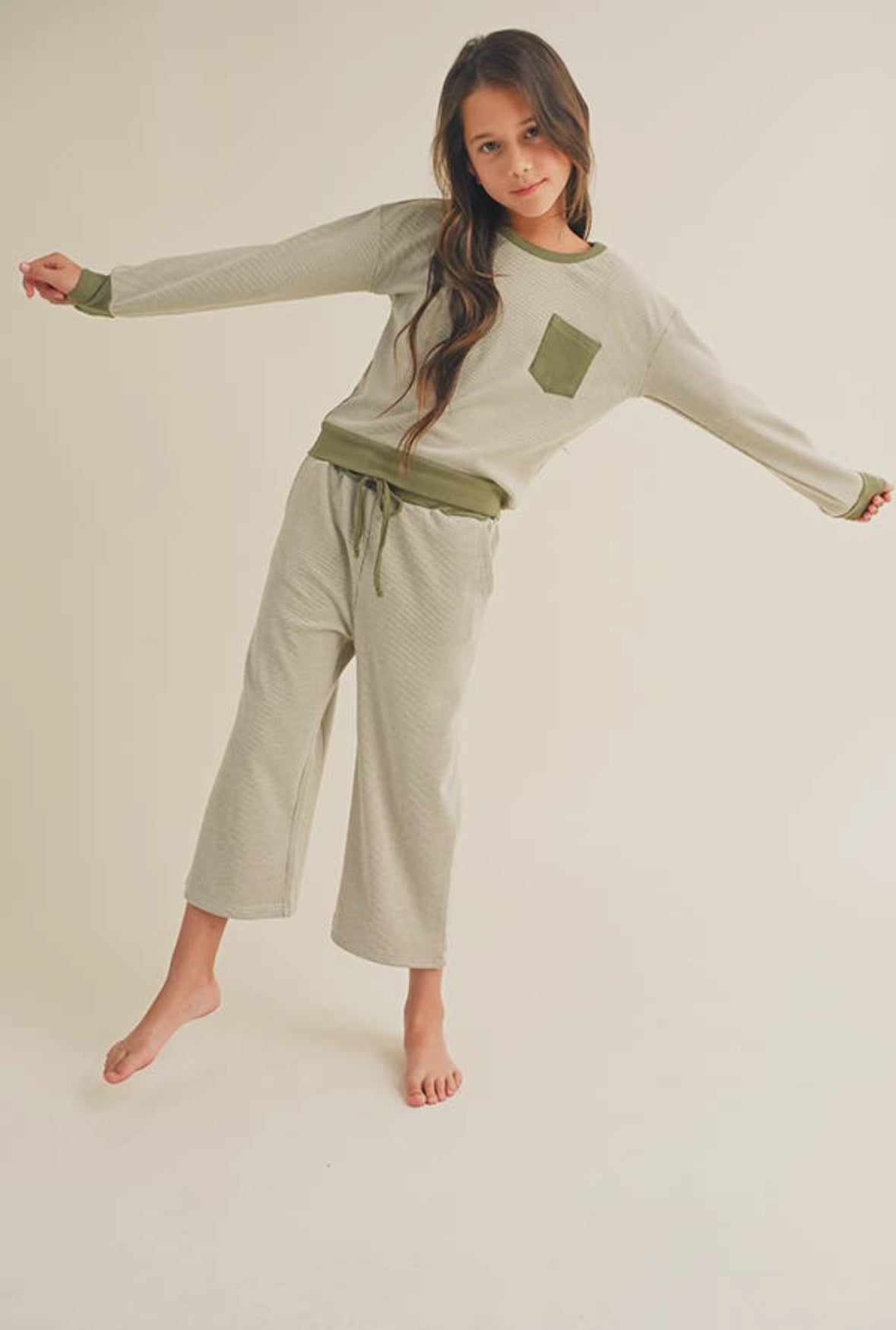 L/S Pull Over Pants Set