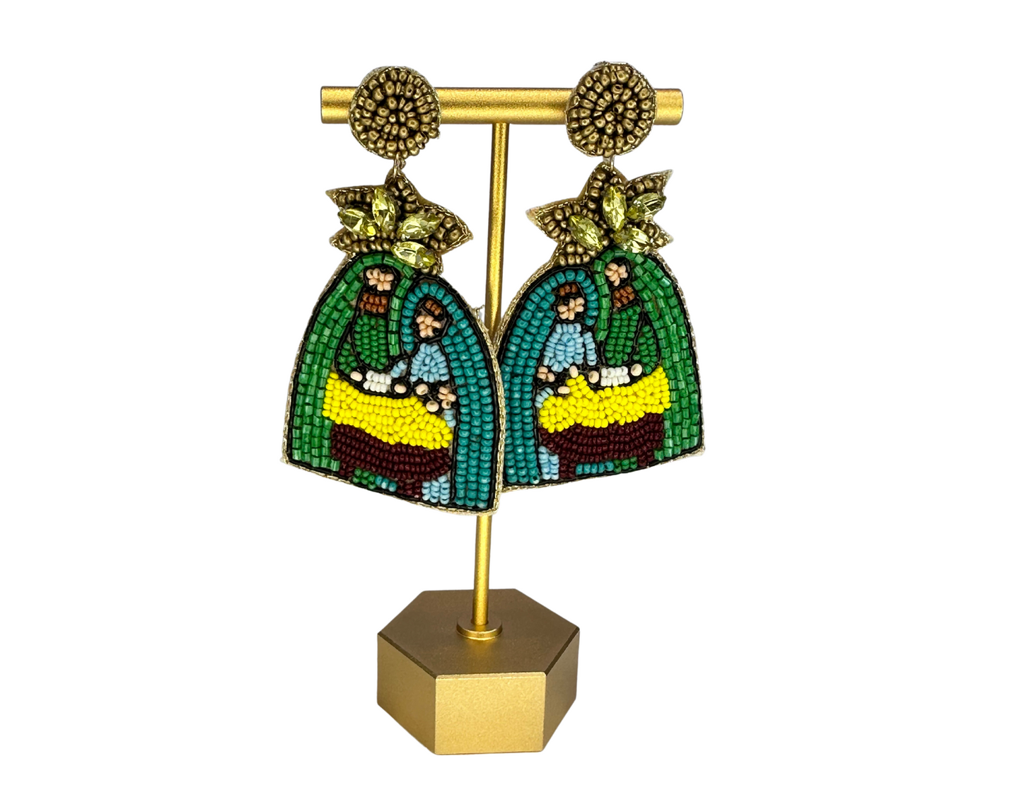 Manger Scene Earrings