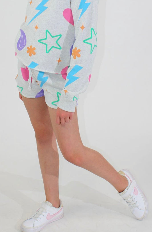 All Over Icons Shorts
