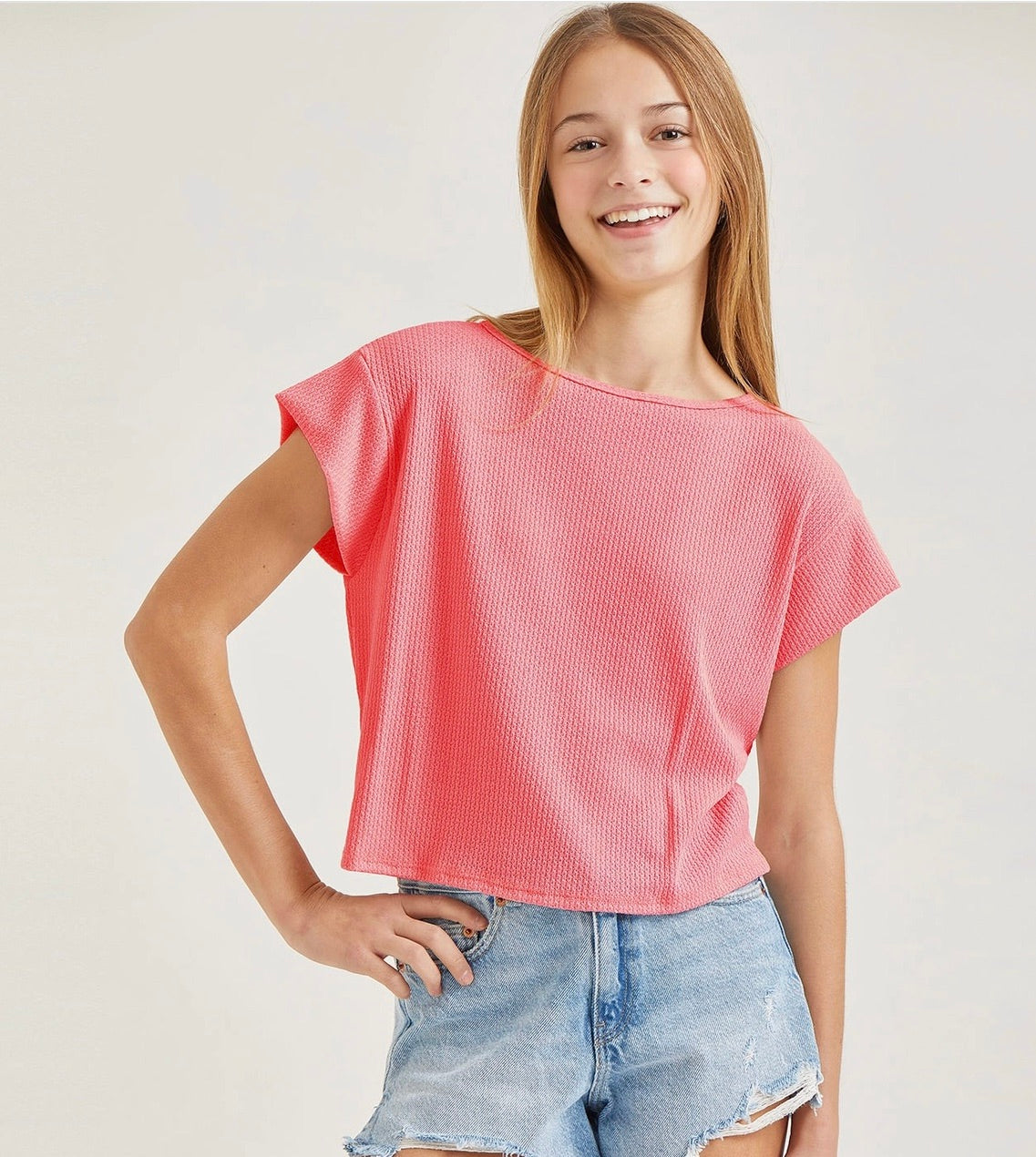 Good Girl Cap Sleeve Top